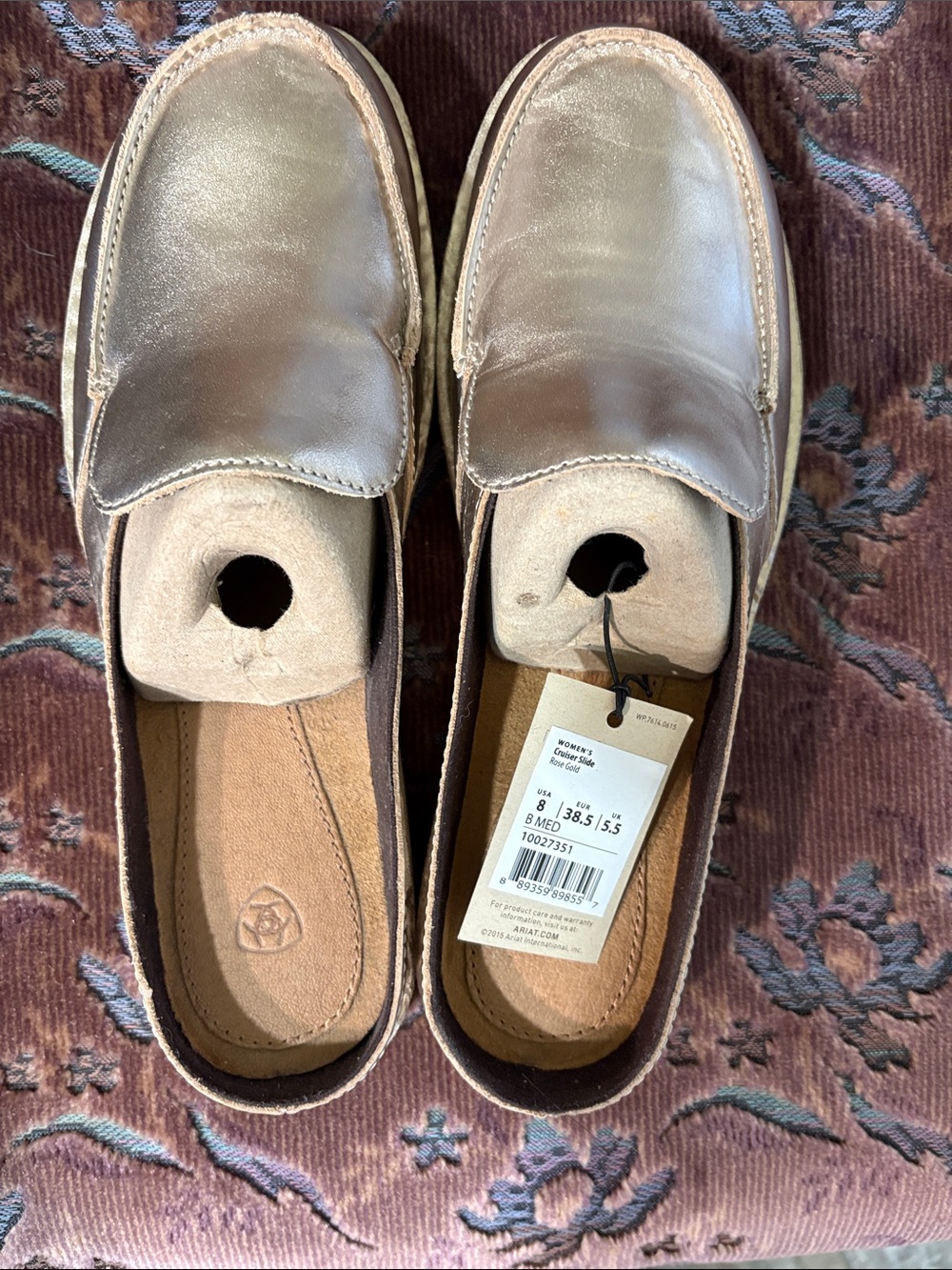 Ariat Women's Cruiser Slide Rose Gold Metallic